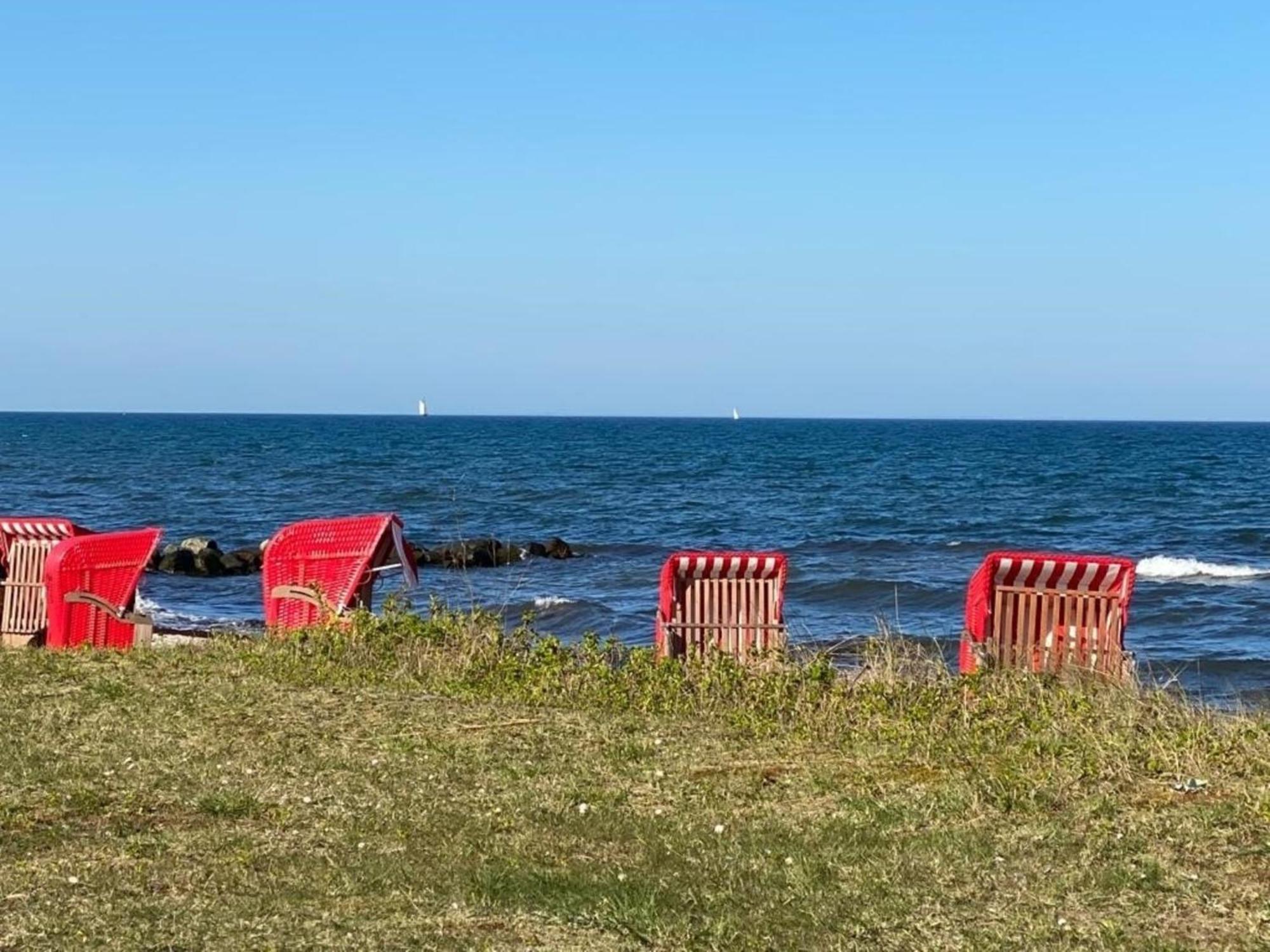Ferien Am Strand, Urlaub An Der Ostsee Ferienwohnung Am Strand In Der Naehe Der Schlei, Umgebung Von Kappeln U Damp Brodersby-Goltoft Exterior foto